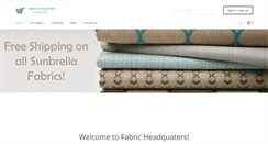 Desktop Screenshot of fabric-hq.com